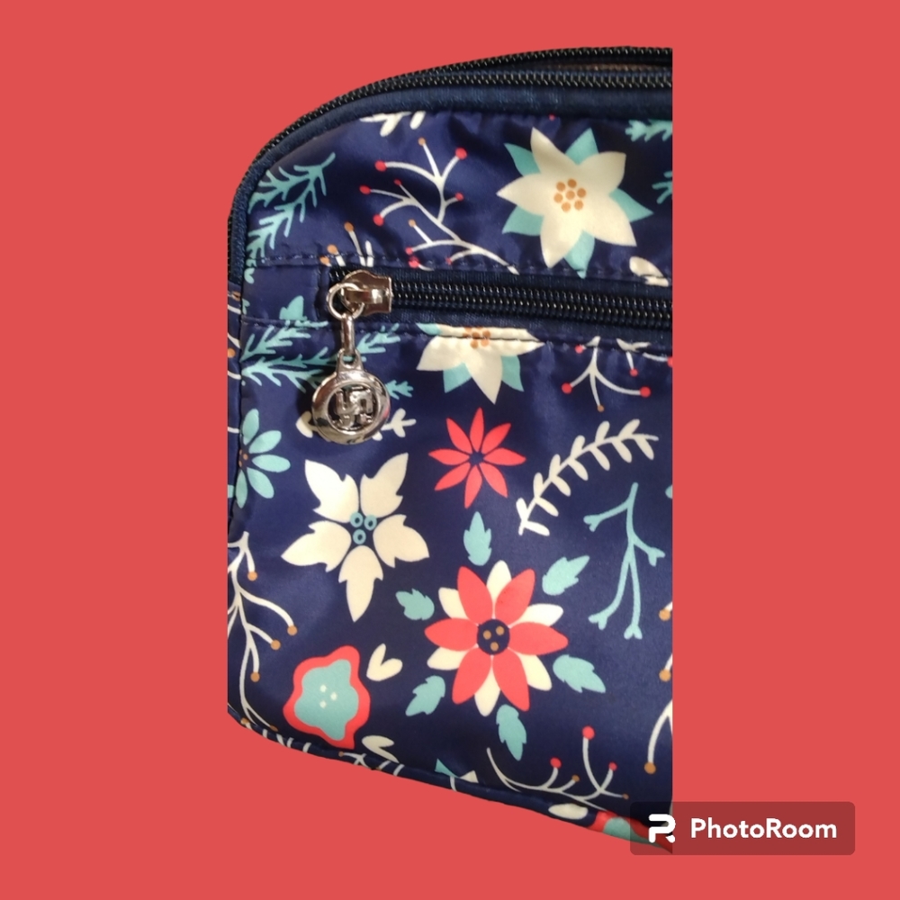Joe L Shi Fashion navy crossbody bag. - Picture 7 of 13
